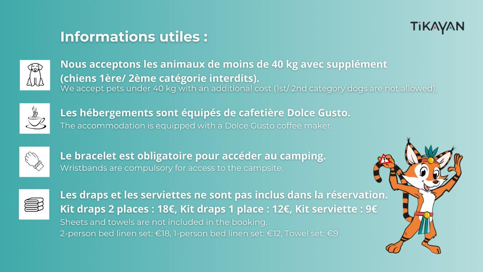Campingplatz Naturiste Tikayan Petit Arlane